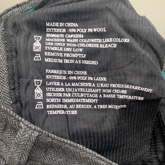 BDG Men’s Size 32 | Wool Herringbone Comfy Trouser - Picture 9 of 13